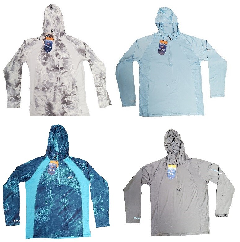 habit men's hooded performance layer long sleeve shirt